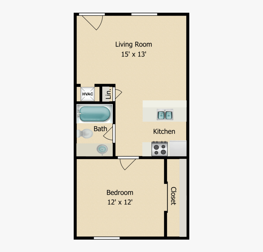 El Sol Floor Plan Image - Floor Plan, HD Png Download, Free Download