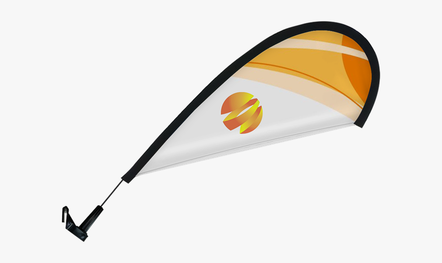 Mini Auto Window Clip Teardrop Flag Kit, HD Png Download, Free Download