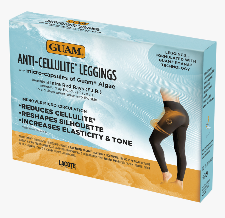 Guam Anti-cellulite Leggings - X Leggings Anti Cellulite, HD Png Download, Free Download