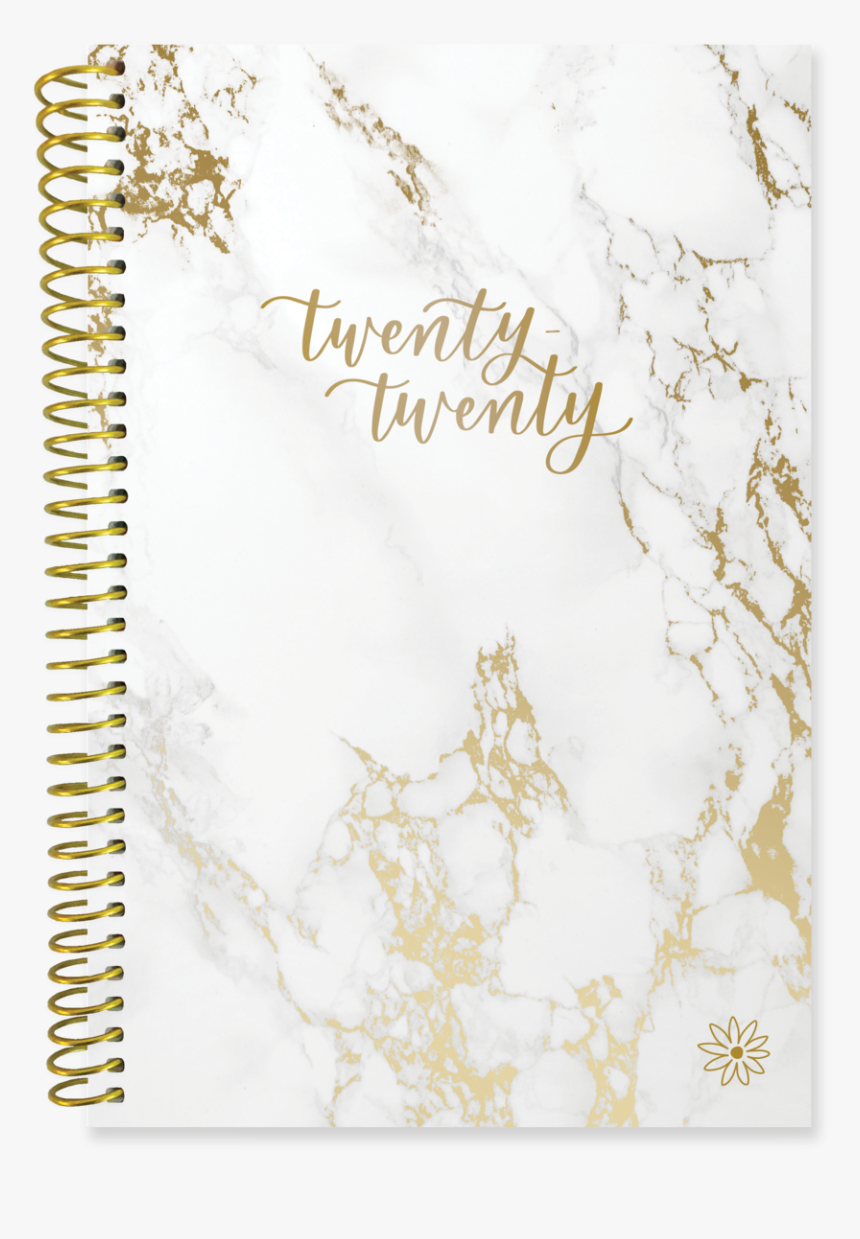 2020 Soft Cover Daily Planner & Calendar, Marble-imperfect - Planner Cover 2019 2020, HD Png Download, Free Download