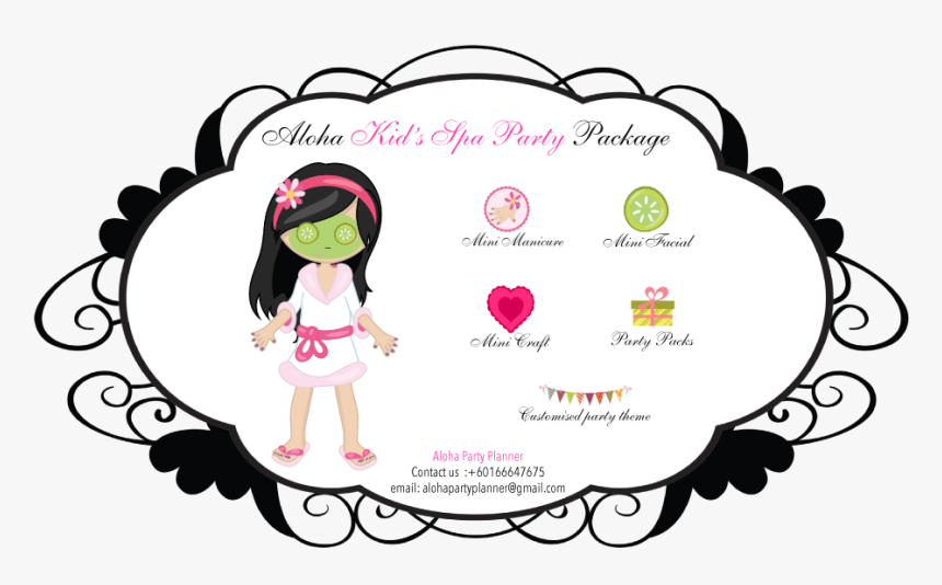 Aloha Kid"s Spa Party Package - Transparent Spa Kids, HD Png Download, Free Download