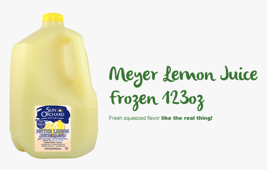 Meyer Lemon Juice - Plastic Bottle, HD Png Download, Free Download