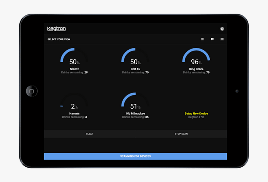 Kegtron Wireless Keg Monitor Makes Your Tap Smarter - Tablet Computer, HD Png Download, Free Download