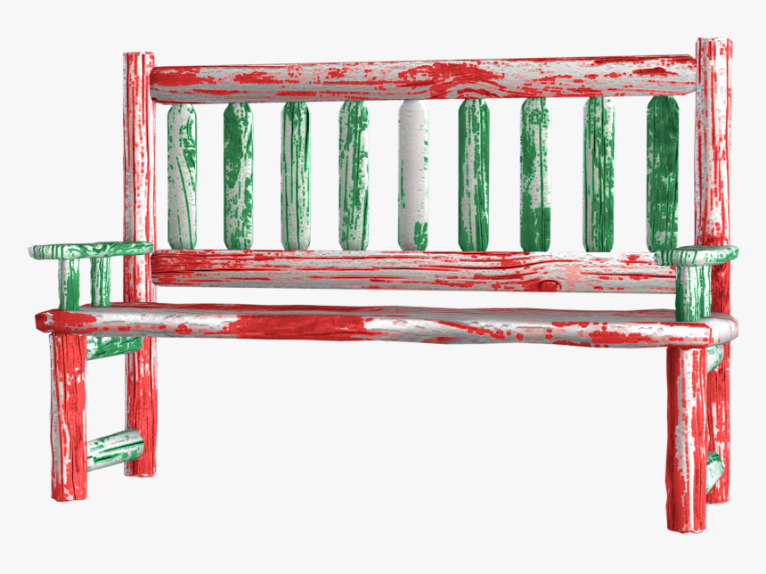 Christmas Bench Clipart - Christmas Bench Png, Transparent Png, Free Download