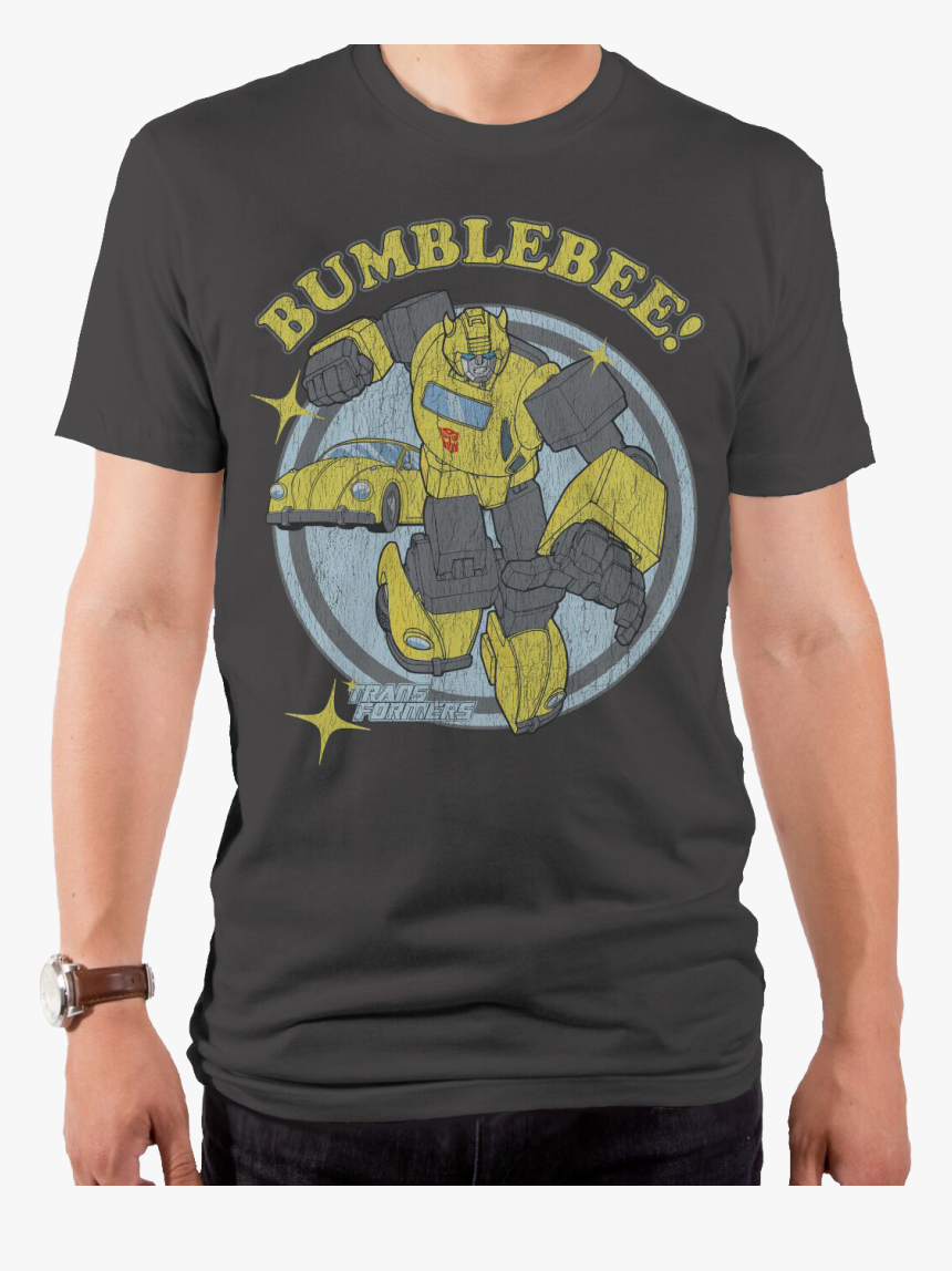 Distressed Bumblebee Transformers T-shirt - Schoolhouse Rock T Shirt, HD Png Download, Free Download