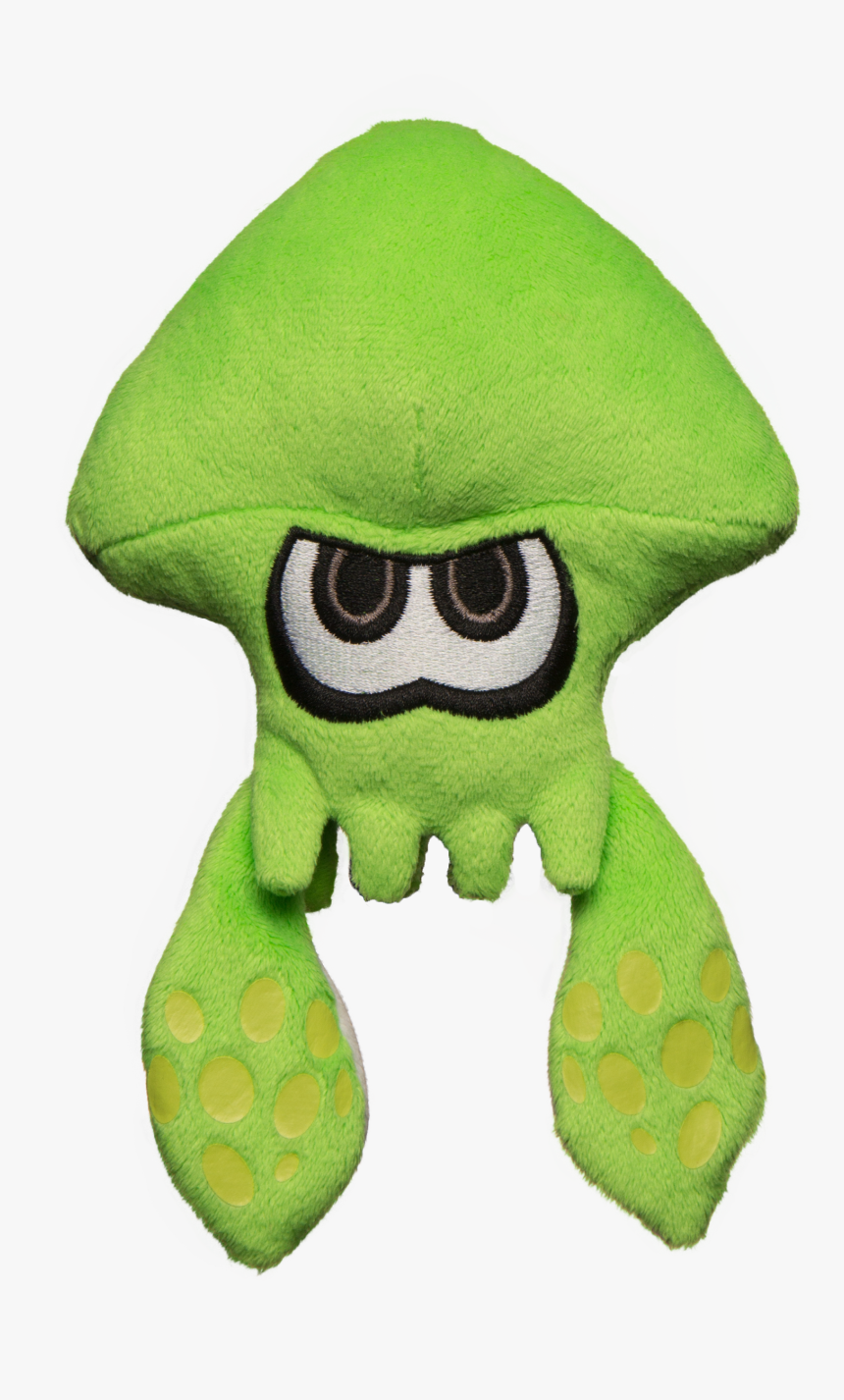 Green Splatoon Squid Plush, HD Png Download, Free Download