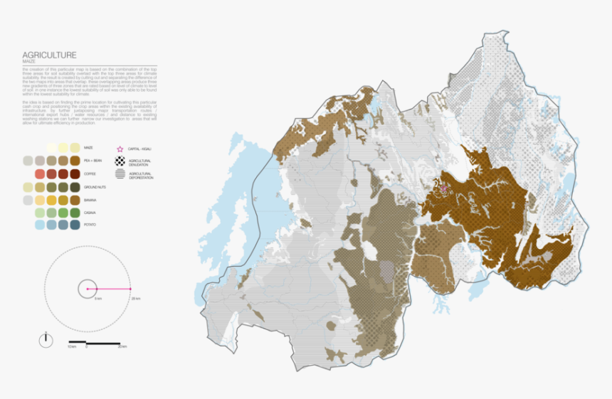 Mappingrwanda Agriculture-maize - Atlas, HD Png Download, Free Download