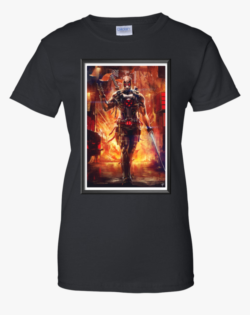 Deadpool Explosion Shirts - T-shirt, HD Png Download, Free Download