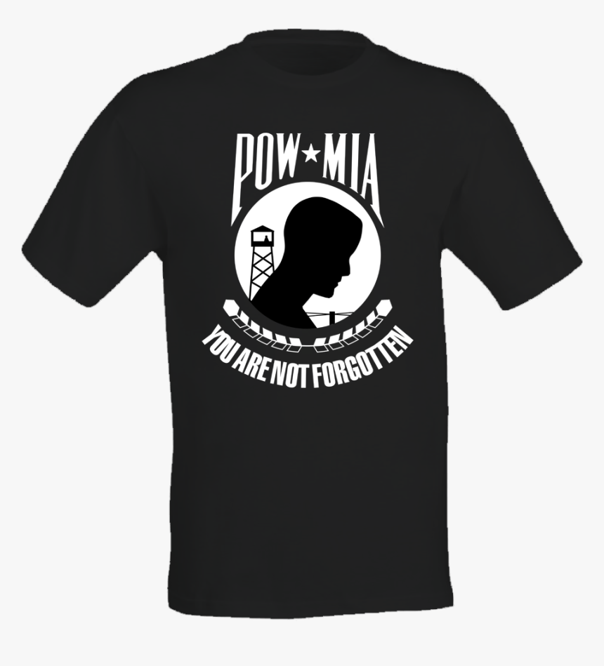 Pow Mia Front T-shirt - Active Shirt, HD Png Download, Free Download