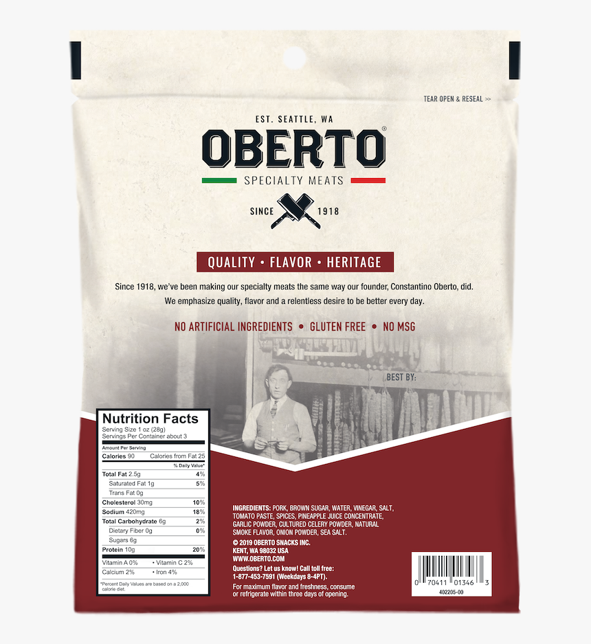 Obt Bbq Porkjerky Nosmoke - Portable Network Graphics, HD Png Download, Free Download