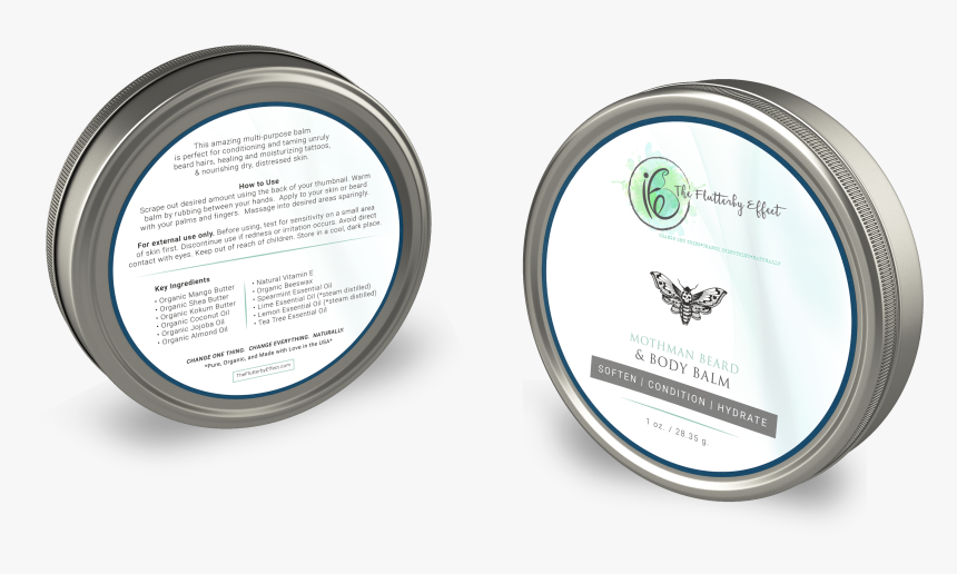 Beard & Body Balm - Circle, HD Png Download, Free Download