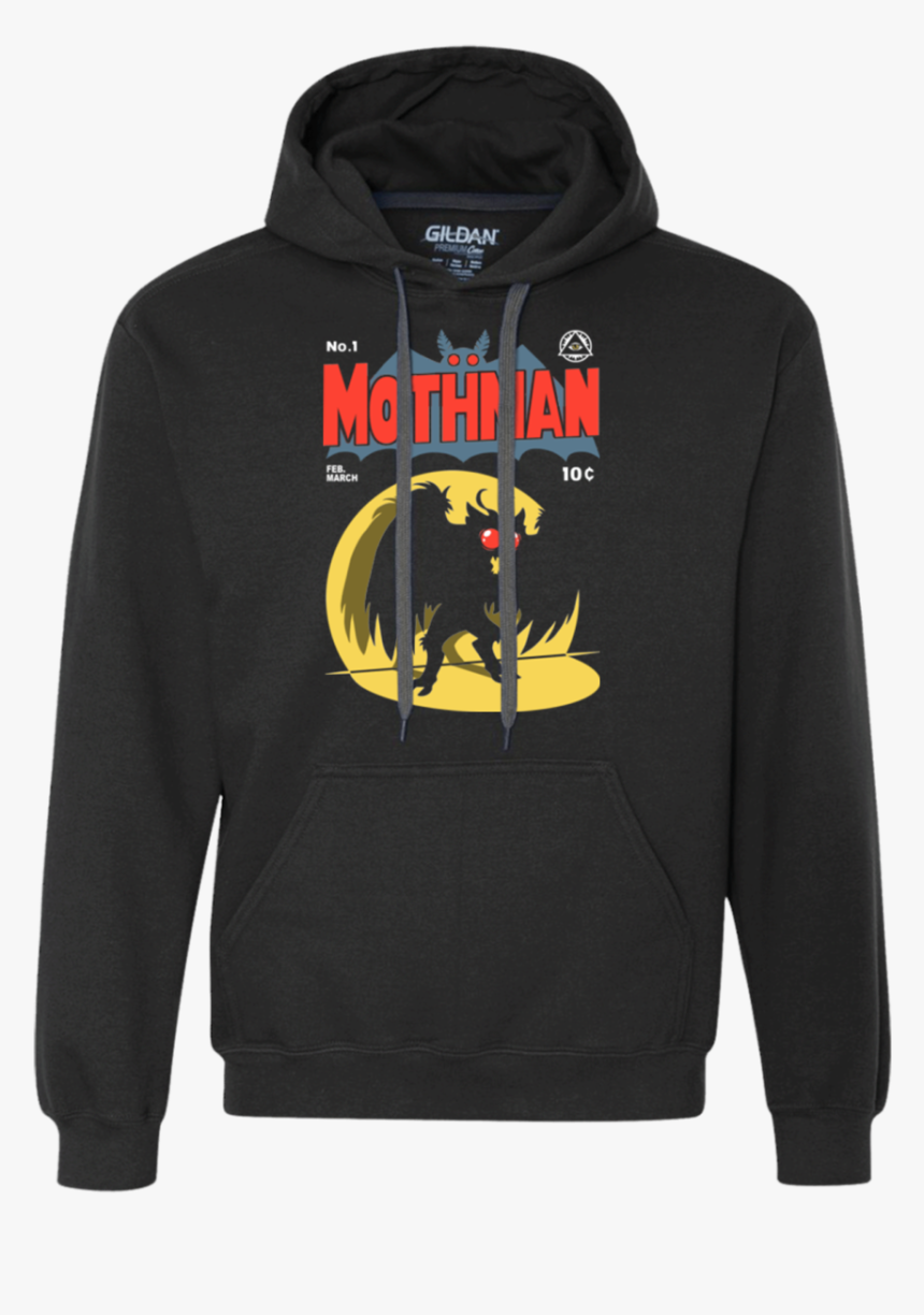 Mothman Premium Fleece Hoodie, HD Png Download, Free Download