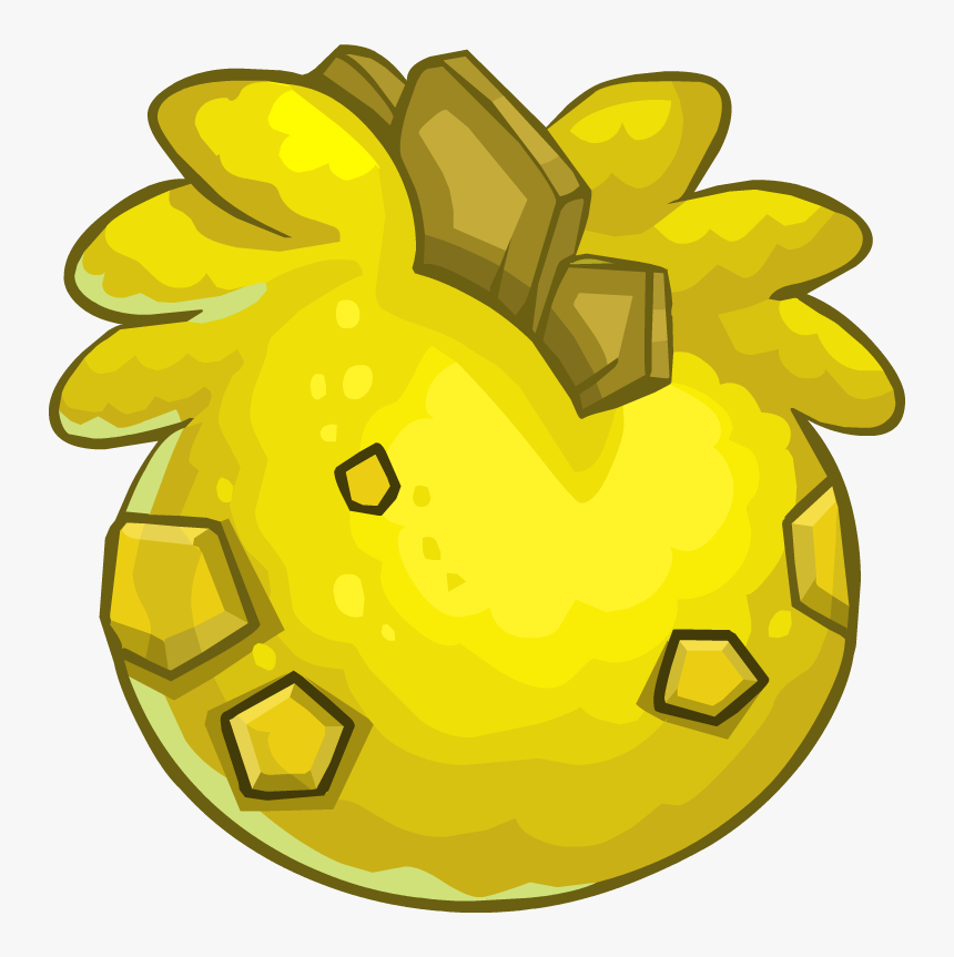 Yellow Puffle Egg - Huevos De Dinosaurios Club Penguin, HD Png Download, Free Download