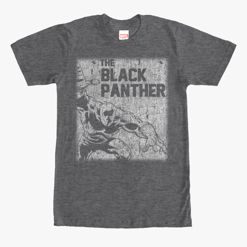 Distressed Black Panther T-shirt - Red Dead T Shirt, HD Png Download, Free Download