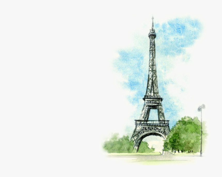 Transparent Torre Eiffel Dibujo Png - Eiffel Tower Transparent Background, Png Download, Free Download