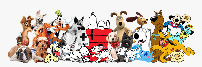 Famous Cartoon Dogs Png, Transparent Png, Free Download