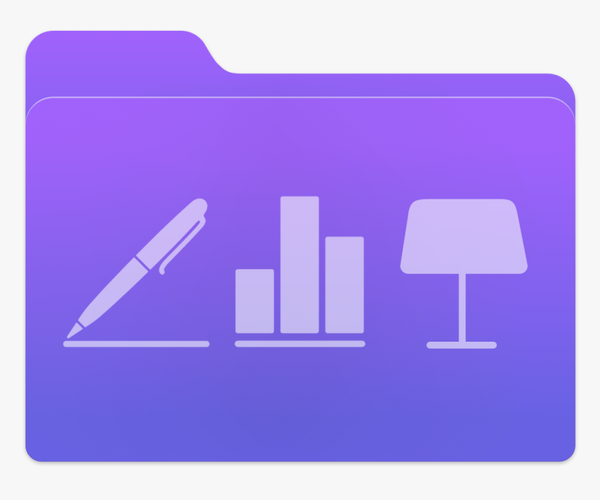 Iwork Folder Icon, HD Png Download, Free Download