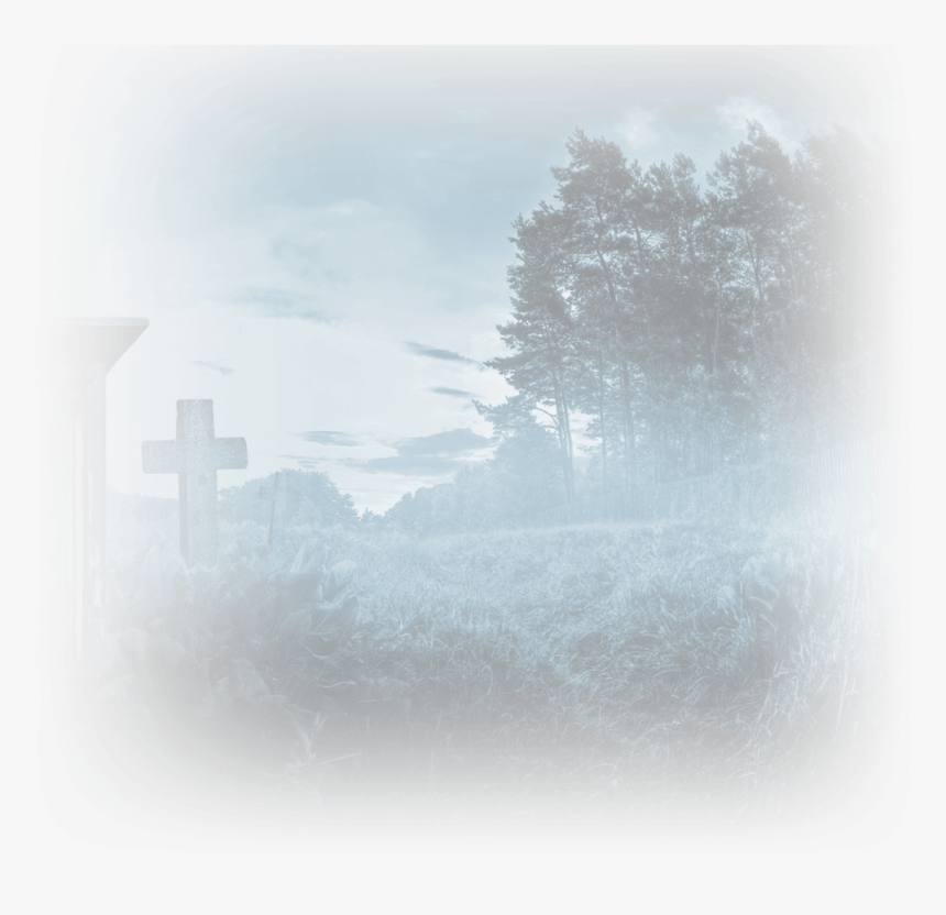 Cross On A Field Near The Woods In Crimlock Manion - Painting, HD Png Download, Free Download