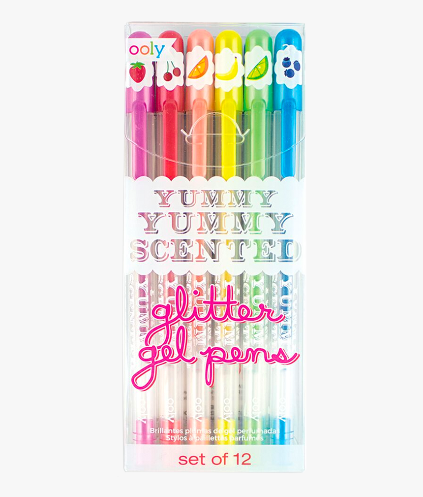 New Yummy Yummy Scented Glitter Gel Pens, HD Png Download, Free Download