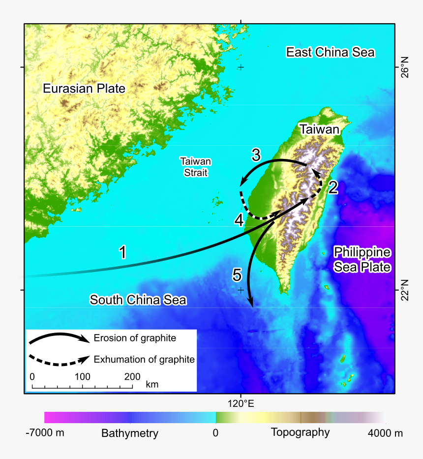 Sediments Offshore Taiwan, HD Png Download, Free Download