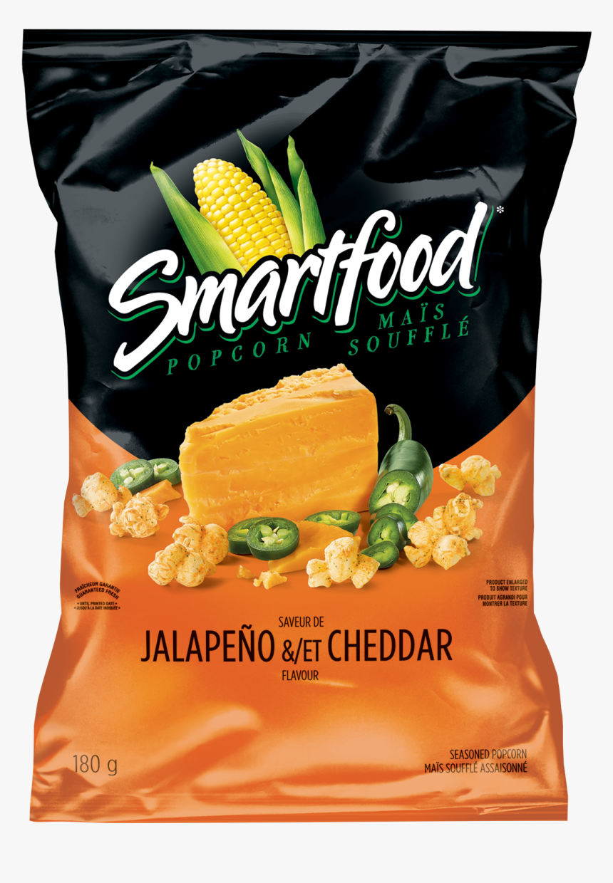 Smartfood® Jalapeño & Cheddar - Smart Pop Jalapeno Cheddar, HD Png Download, Free Download