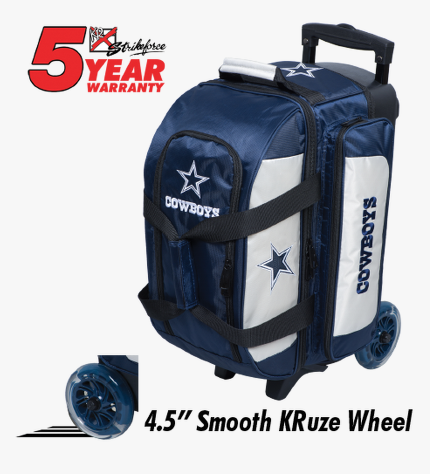 Kr Strikeforce Nfl Dallas Cowboys 2 Ball Roller Bowling - Kr Strikeforce Cruiser Double Roller, HD Png Download, Free Download