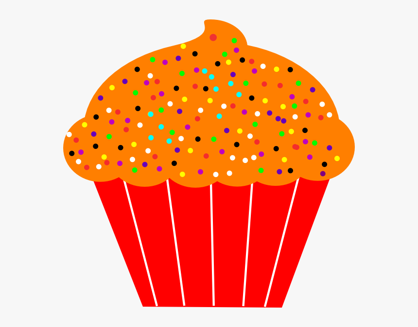 28 Collection Of Bitten Cupcake Clipart - Cupcake Clip Art, HD Png Download, Free Download