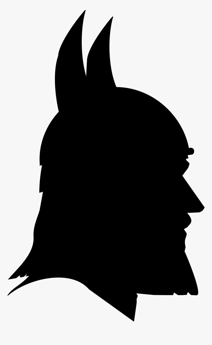 Viking Logo Png - Silhouette Of A Viking, Transparent Png, Free Download