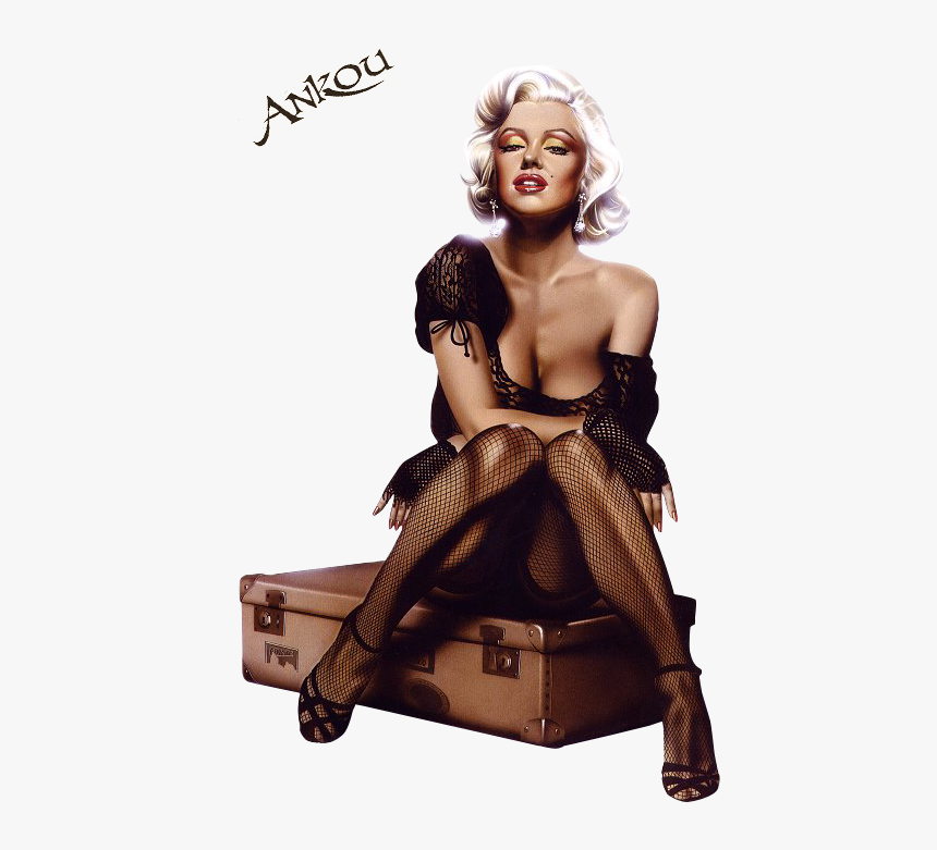 Best Free Marilyn Monroe Transparent Png File - Marilyn Monroe Pin Up Art, Png Download, Free Download