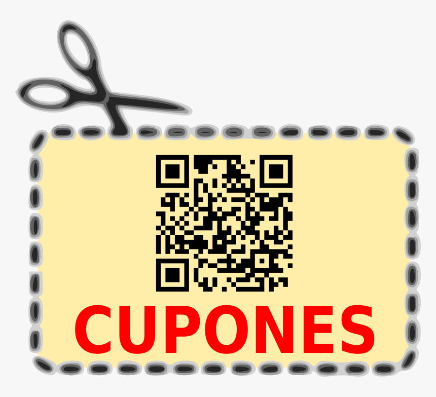 Coupon Png File Download Free - Clip Art Qr Code, Transparent Png, Free Download