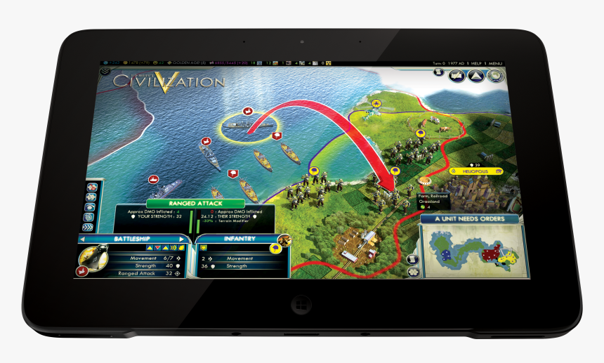 Tablet Gaming Png, Transparent Png, Free Download