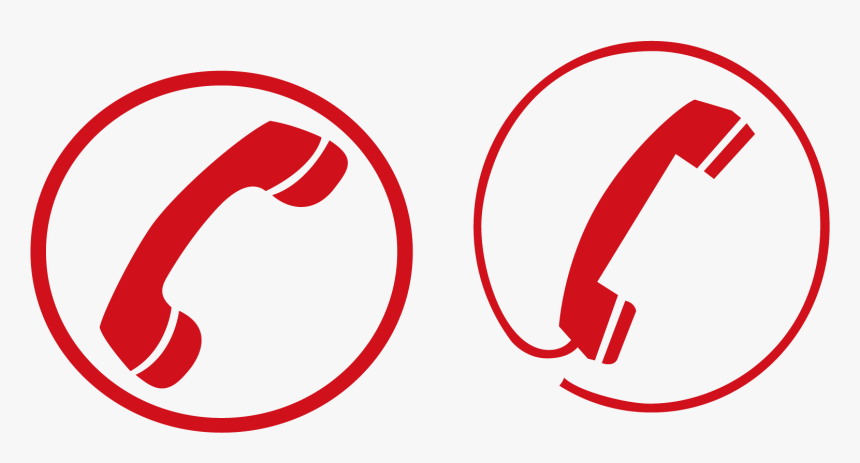 Red Telephone Icon Png - Red Phone Icon Png, Transparent Png, Free Download