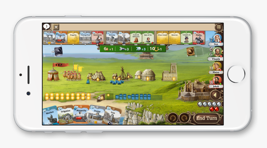 Through The Ages Gameplay - Through The Ages A New Story Of Civilization Mobile, HD Png Download, Free Download