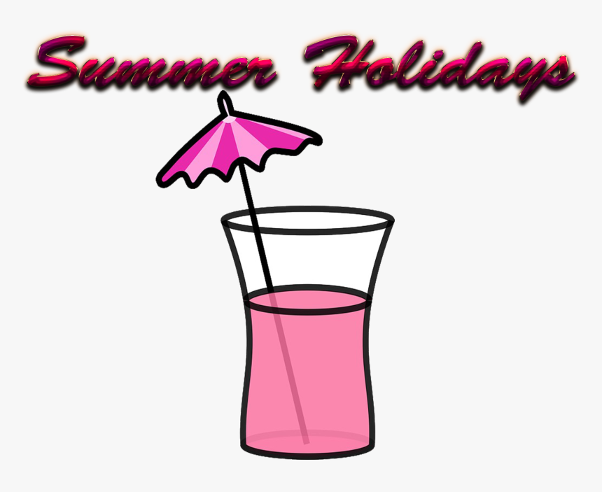 Summer Holidays Png Free Image Download - Pink Lemonade Clipart, Transparent Png, Free Download