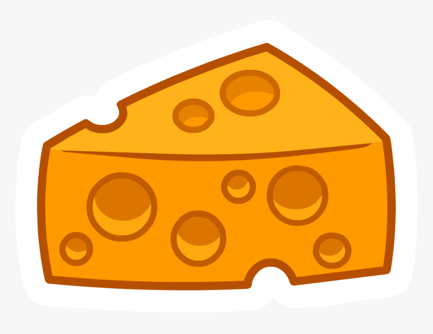 Cheese Club Penguin Wiki Fandom Powered Wikia - Cartoon Transparent Background Cheese, HD Png Download, Free Download