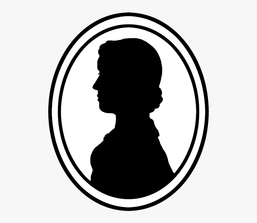 Silhouette Victorian Era Picture Frames Victorian House - Penny Icon, HD Png Download, Free Download