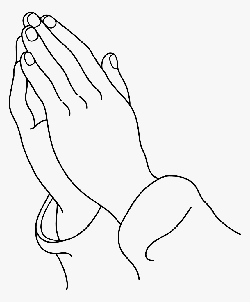 Praying Hands Png - Praying Hands Png White, Transparent Png, Free Download