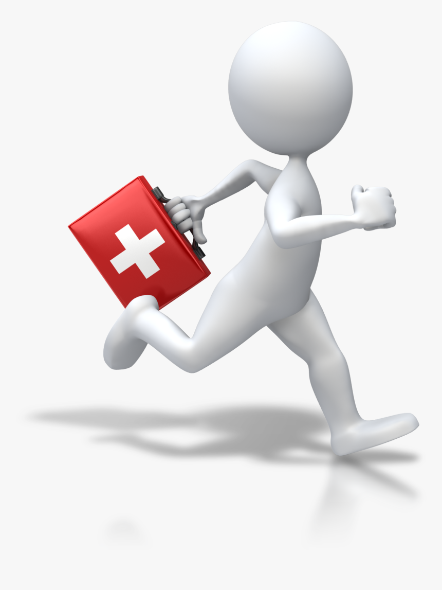 Cartoon First Aid Clipart, HD Png Download - kindpng