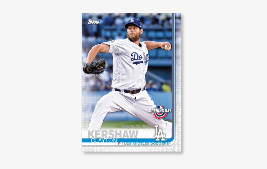 Clayton Kershaw Baseball Card, HD Png Download, Free Download