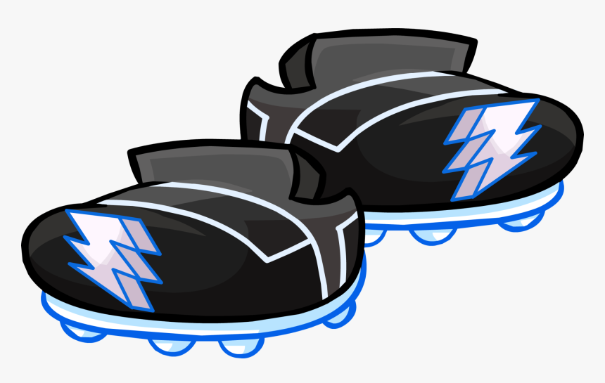 Lightning Power Shoes Club - Club Penguin Fire Shoes, HD Png Download, Free Download