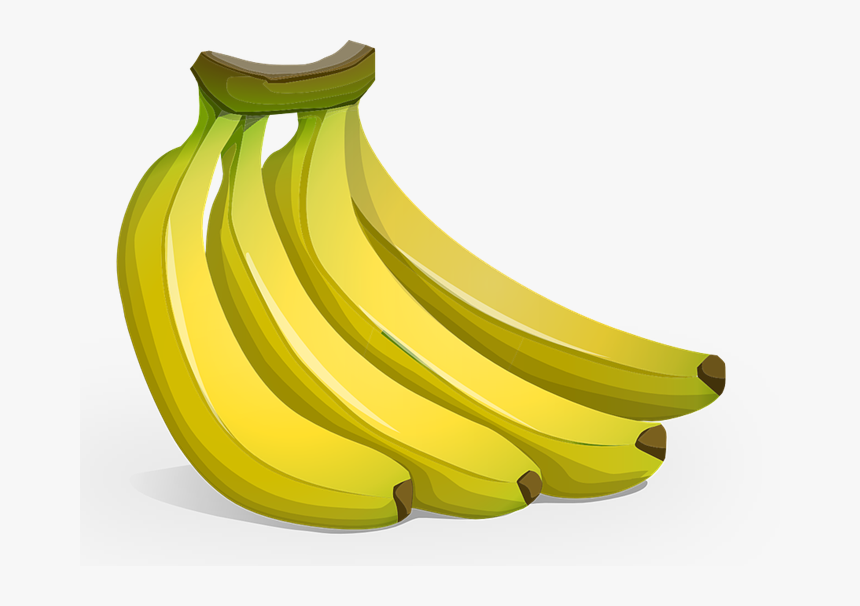 Banana Free Download Png Clipart - Bunch Of Bananas Clipart, Transparent Png, Free Download