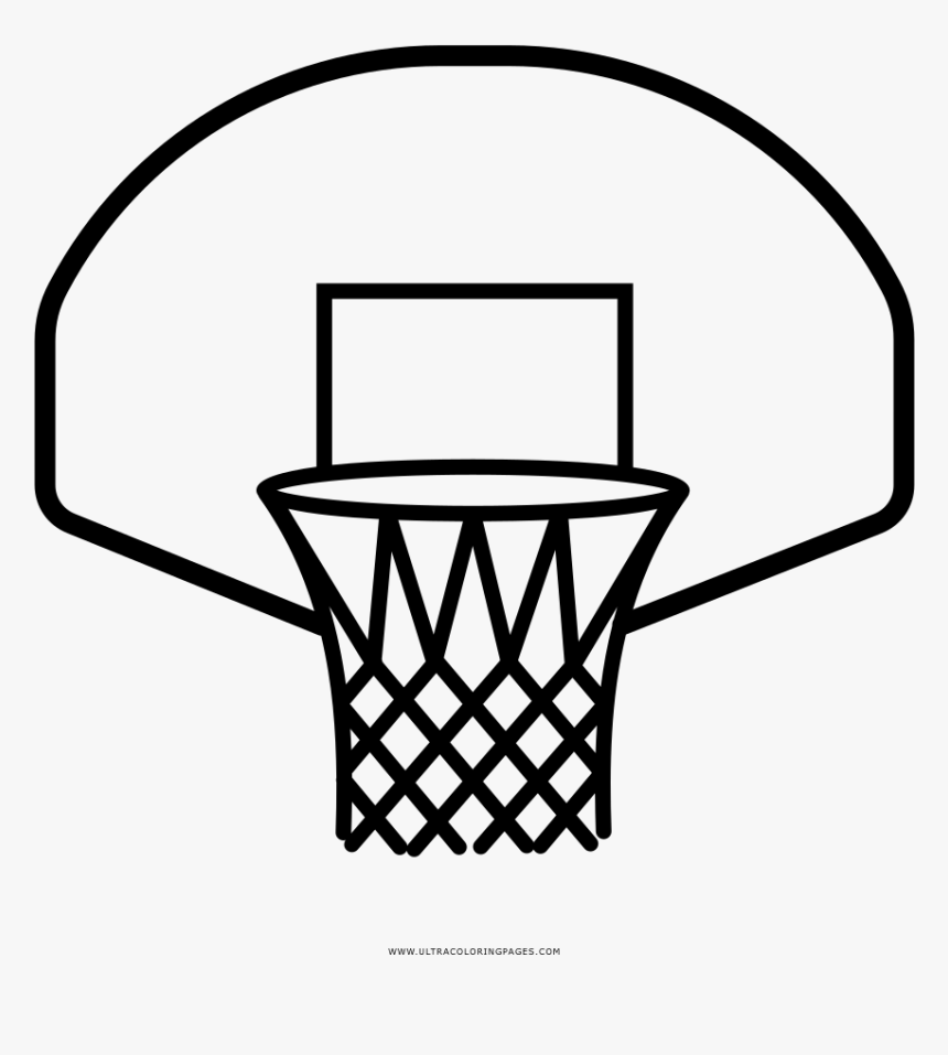 Basketball Hoop Drawing Easy, HD Png Download kindpng