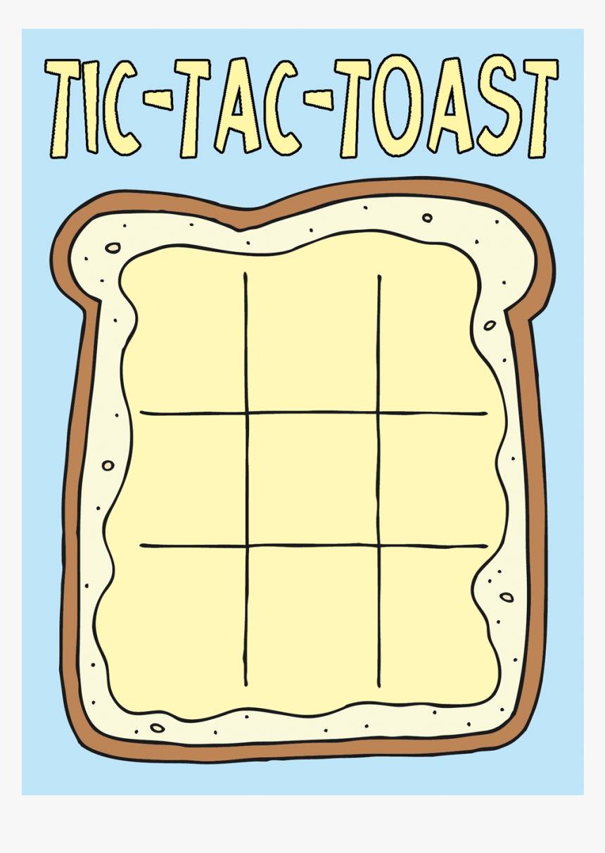 Tic Tac Toast Notepad Copy, HD Png Download, Free Download