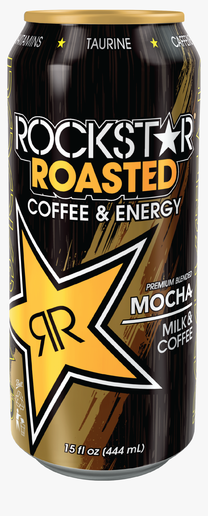 Rockstar Roasted Mocha - Rockstar Energy Drink, HD Png Download, Free Download