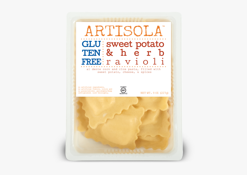 Gluten-free Sweet Potato & Herbs Ravioli - Gruyère Cheese, HD Png Download, Free Download