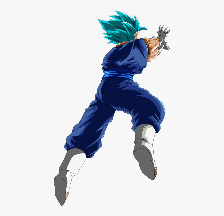 Deltaatom - Vegito Blue Blank Background, HD Png Download, Free Download