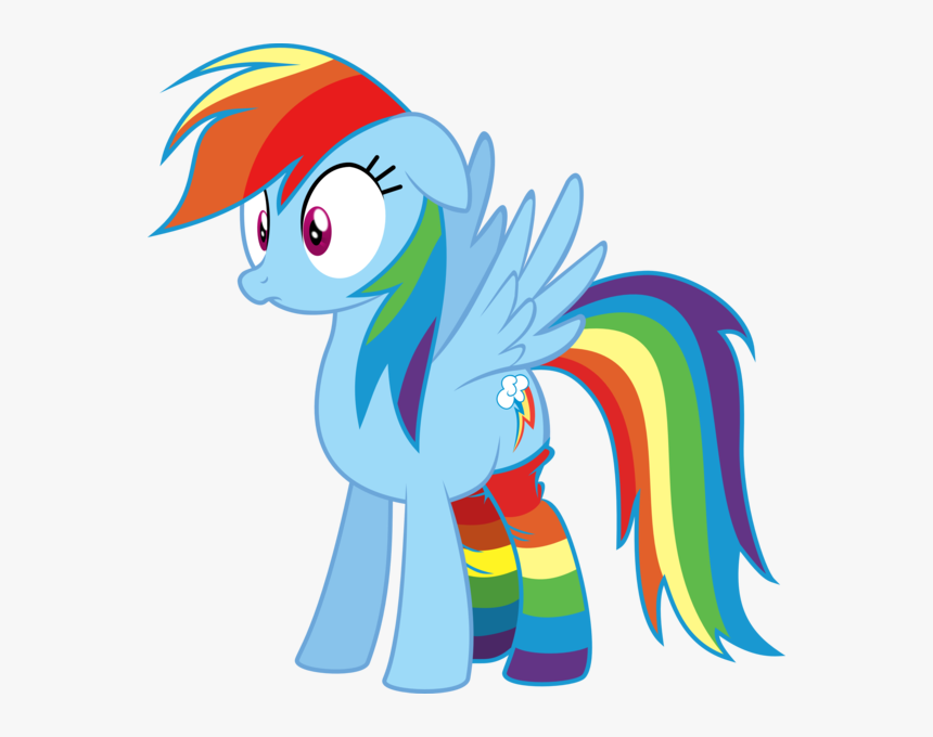 Mlp Rainbow Dash Messy Mane, HD Png Download, Free Download