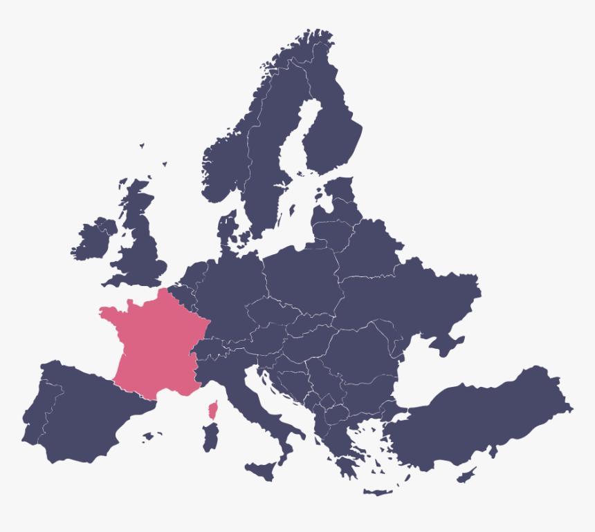 Slovakia Map Europe, HD Png Download, Free Download