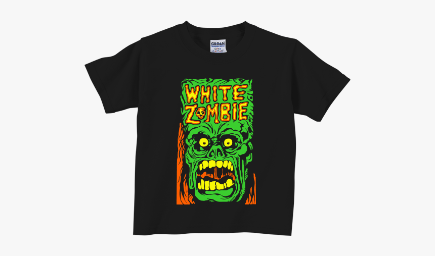 Monster Yell Toddler T-shirt - White Zombie T Shirt, HD Png Download ...