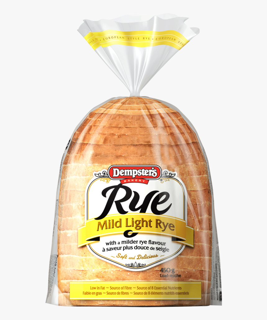 Dempster"s® Mild Light Rye - Whole Wheat Bread, HD Png Download, Free Download